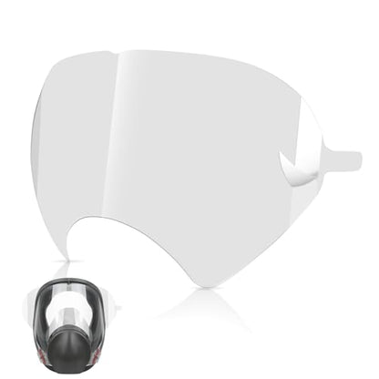 15 Pack Peel Off Lens Cover Compatible for 6885, 6000, 6700, 6800, 6900 Series Respirator Mask, Protective Cover for 6800 Mask