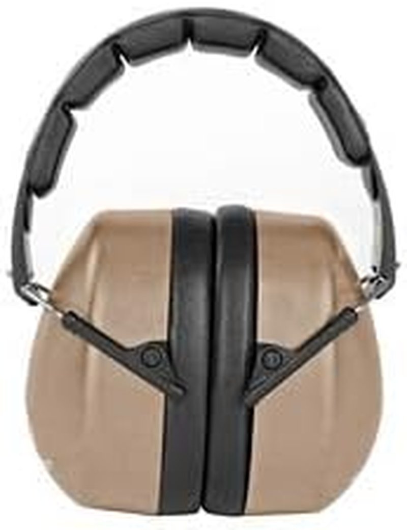Walker's EXT Range Shooting Muff - Compact 30dB NRR Noise-Blocking Hearing Protection | Ideal for Hunting & Gun Ranges