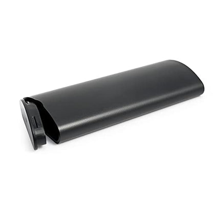 FOSHIO Black Razor Blade Disposal Container Storage Box 30 Degree Snap Off Blades Utility Knives Safety Blade Bank