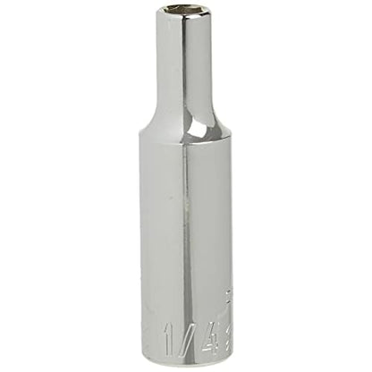CRAFTSMAN Deep Socket, SAE, 3/8-Inch Drive, 1/4-Inch, 6-Point (CMMT23144)