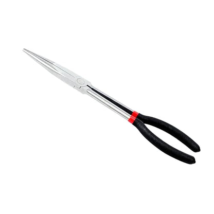 11-Inch Extra Long Needle Nose Pliers, Premium Heavy Duty Long Reach Needlenose Pliers, Non-Slip Grips, Ideal for Professionals Electrical and Hobbyists Alike