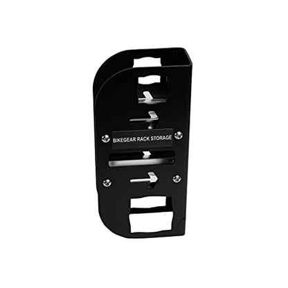 Hitch Mounted Bike Rack Storage |Wall Mount| Storage for Bike Hitch Rack 2" and 1.25 ", Ski and Cargo Garage Organizer