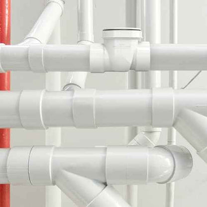 GASHER 4" PVC Backflow Preventer Valve, Sewer Check Back Flow Preventer Drain Backflow Preventer Valve for a Variety Of Drainage Systems