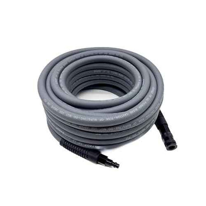 Hybrid Air Hose 3/8-Inch x 50FT£¬Air Compressor Hose 300 PSI Heavy Duty, Lightweight, Kink Resistant, All-Weather Flexibility with 1/4-Inch Industrial Air Fittings and Bend Restrictors,Gray