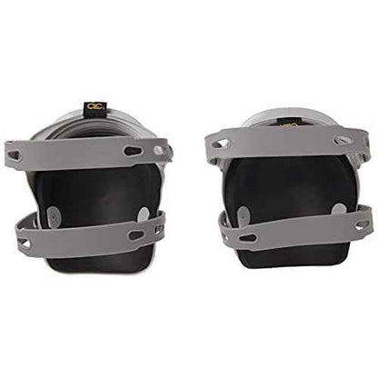 CLC Custom Leathercraft 361 Ultraflex Non-Skid Kneepads, Plastic, Grey