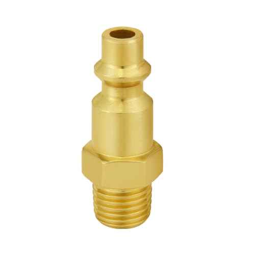Joywayus 4PCS 1/8 Inch NPT Male Industrial Air Hose Quick Connect Air Plug Fittings