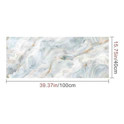 Light Gray Marble Wallpaper Contact Paper 15.7"x39.4" Peel and Stick Wall Paper Self Adhesive Removable Vinyl Wall Sticker for Bathroom Kitchen Countertop Cabinet Shelf Decor