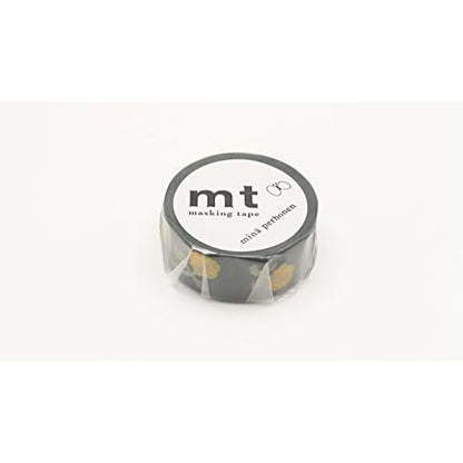 MT Mina Perhonen Skip Washi Masking Tape, Yellow,Green