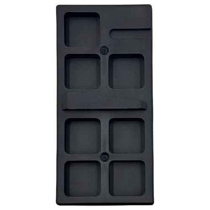 Vise Tool Block Reinforced Plastics Black £¨Lower 15£© Repair Smithing Tool Part Support