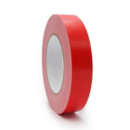 Multi Purpose Red Duct Tape 1 Inch X 44 Yards, Heavy Duty Strong Adhesive Tape, No Residue, Waterproof All Weather, Tear by Hand, Industrial Repairs.