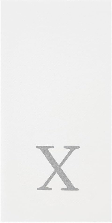 Luxenap 15.8 X 7.9 Inch Linen-Feel Guest Towels, 2000 Lettered Hand Towels
