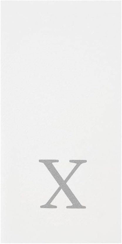 Luxenap 15.8 X 7.9 Inch Linen-Feel Guest Towels, 2000 Lettered Hand Towels