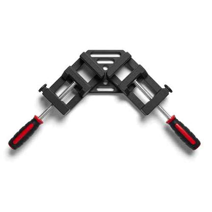 90-Degree Angle Clamp - Home Improvement Corner Clamp for Wood, Metal Tubes & Glass - Adjustable Hand Tool - Aluminum Alloy Die-Cast