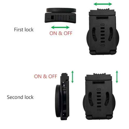 Tool Holster Belt Clip,Heavy-Duty Magnetic Tool Holder,Anti-Slip Strong Magnetic Clips Tool Belt Accessories for Hammer Screwdrivers Adjustable Wrench Heavy Tools Hardware(2 Pack)