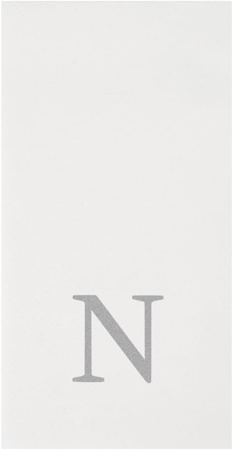 Luxenap 15.8 X 7.9 Inch Linen-Feel Guest Towels, 2000 Lettered Hand Towels