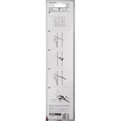 Hardware Essentials 851838 Stainless Steel Self-Closing Gate Spring, Adjustable Tension,