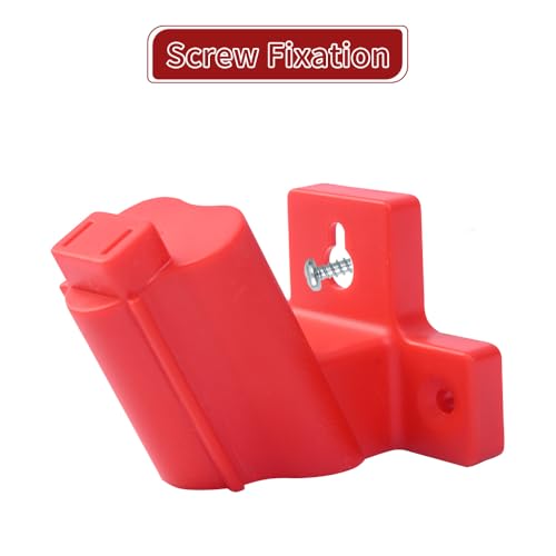 12 Pack Tool Holder for Milwaukee Drill M12 12V,Wall Mount Plastic tools Storage with 32 Screws for Power Tool Storage