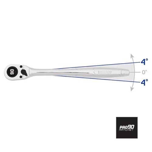 K.balt 50-Piece Standard (SAE) and Metric Polished Chrome Mechanics Tool Set with Hard Case