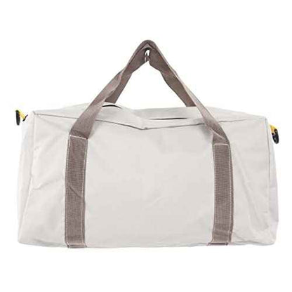 Electrician Tool Bag Wide Mouth Canvas Tote for Power Tools and Hardware Storage Large Capacity Organizer for Industrial Work(20in)