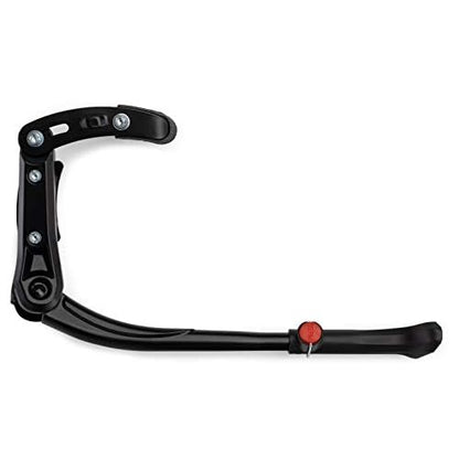 Schwinn Adjustable, Center or Rear Mounted Kickstand, Black, Fits Adult Bikes, Steel, Aluminum or Aluminum Alloy, Easy Installation, Top Plate and Bolt Included, Kickstand for Adult Bike