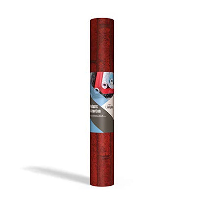 Livelynine Brick Contact Paper Red Brick Wallpaper Peel and Stick Faux Brick Wall Paper Roll Burgundy Wallpaper for Kitchen Backsplash Fireplace Walls Chimney Backdrop Christmas Vinyl Wrap 15.8x78.8