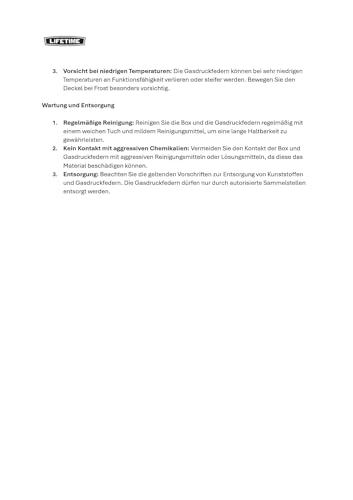 Lifetime 60089 Deck Storage Box, 116 gallon, brown
