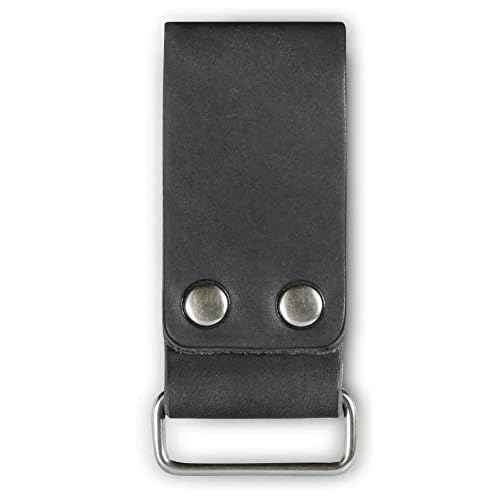 American Bench Craft Tool Belt Loop - For Tape Measure, Drills, Clipped Tools (Black)
