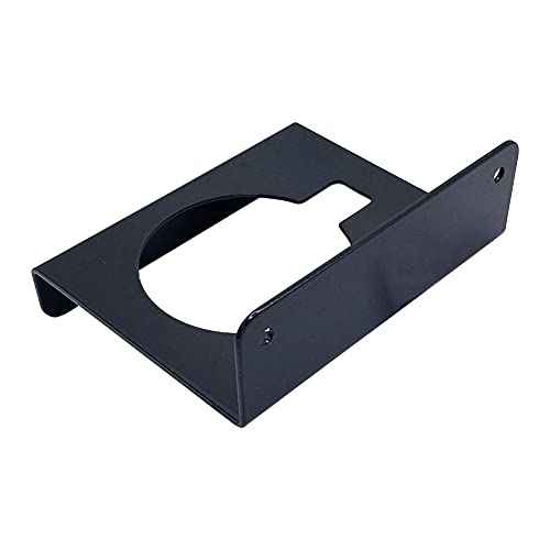 Pit Posse PP107BK Ratio Measuring Cup Caddie Caddy Holder - Made in USA - Garage Enclosed Trailer Shop Automotive Race Car Accessory Aluminum Storage Organizer Includes Mounting Hardware (Black)