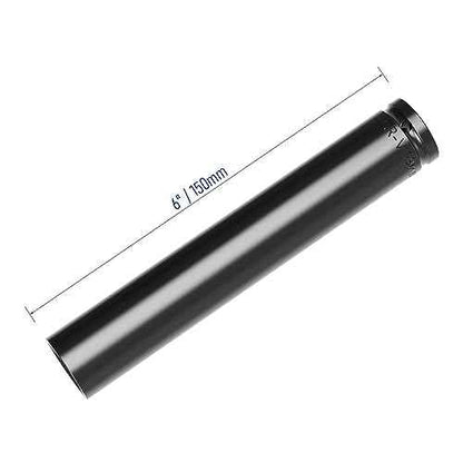 1/2 Inch Drive by 19mm(3/4-Inch) Deep Impact Socket, Heat-Treated CR-V Steel 6 Inch Length, 6-Point Metric Sizes