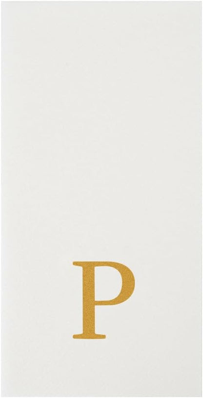 Luxenap 15.8 X 7.9 Inch Linen-Feel Guest Towels, 50 Lettered Hand Towels