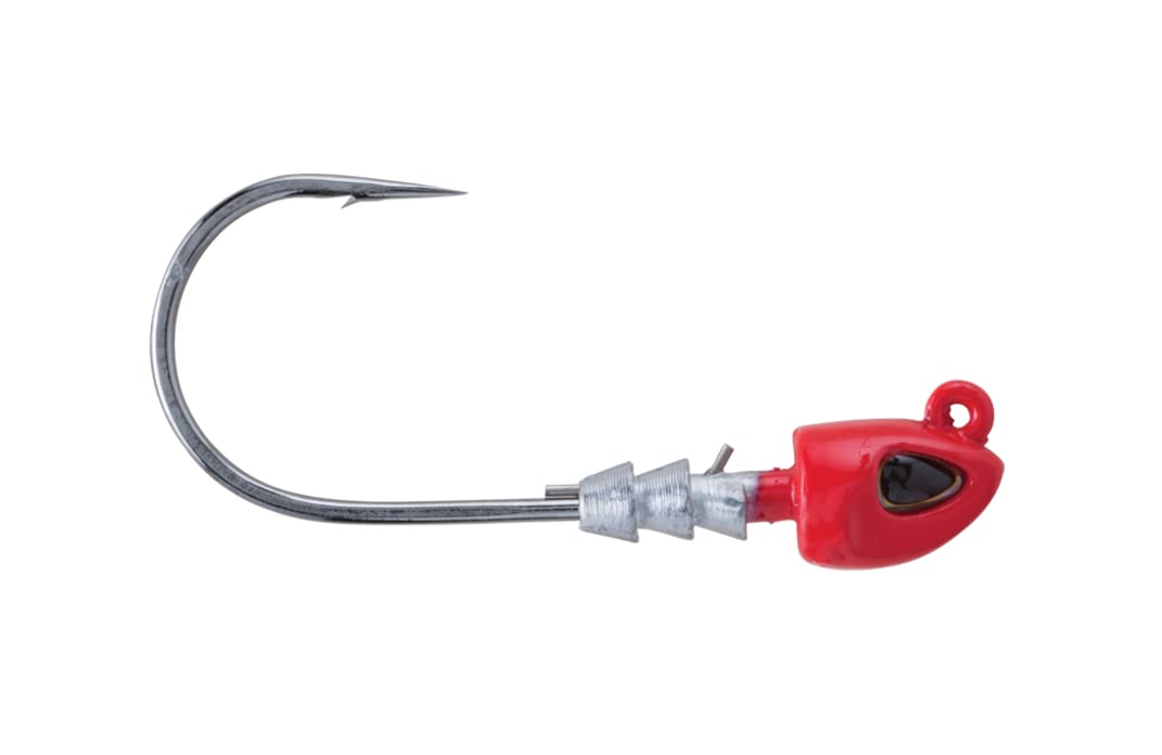 Berkley Fusion19 Swimbait Fishing Jigheads,Pearl White, Chartreuse