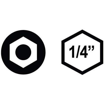 VEGA 5/32" HEX Tamper Proof 1 Inch Security Bits. Professional Grade ¨ù Inch Hex Shank, HEX 5/32" Security Bits. 125HT1064A-4 (Pack of 4)