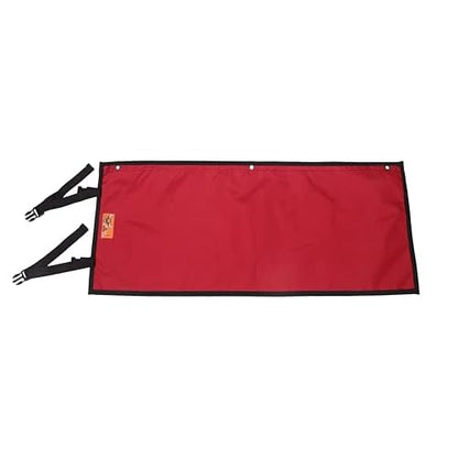 BULL TOOLS 26-Pocket Tool Organizer Roll-Up Pouch with Carry Bag Heavy Duty Ballistic Polyester Canvas SAE/Metric Tool Roll for Wrenches, Screwdrivers & Small Tools, Waterproof, Compact & Durable-Red