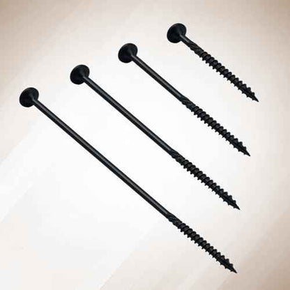3 Inch Wood Screws 300Pcs, Heavy-Duty Outdoor Deck Screws for Timber/Log/Landscaping Wood, with T30 Star Bit (#14 x 3)