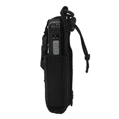 Nylon Pouch Case by Wireless ProTech for Kyocera, Sonim, CAT and Dewalt - Kyocera: DuraTR/Sonim: XP5, XP5S, XP1520 Bolt Sl, XP5520 Bolt/CAT: B30, B35, B100, B25 / Dewalt: MD501