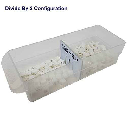 (64-Pack) Small Drawer Configurable Width Dividers compatible with Akro-Mils Plastic Storage Craft Cabinets, (Dividers Only)
