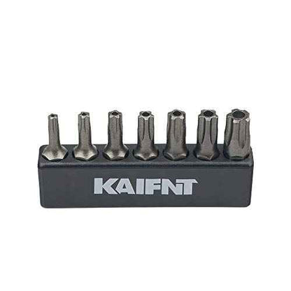 K001 Torx Plus 5-Point Tamper-Proof Security Bit Set, 7-Piece
