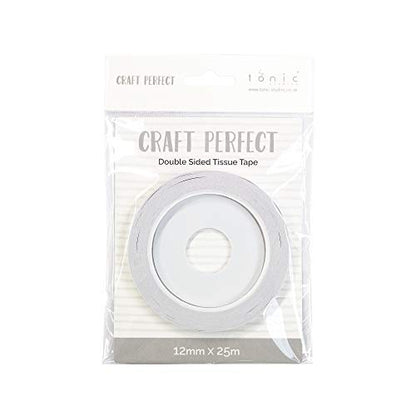 Tonic Studios Craft Perfect Double-Sided Tissue Tape .47" X27.3yds-Clear