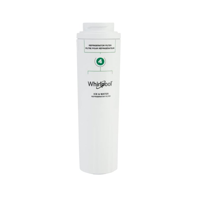 Whirlpool® Refrigerator Ice and Water Filter 4 - WHR4RXD1, Single-Pack, Green
