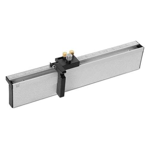WEN 18-Inch Premium Aluminum Miter Gauge Fence with Flip-down (WA1402)