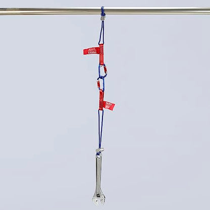 KNIPEX Tools 00 50 13 T BKA Tool Tethering Adaptor Straps with Captive Eye Carabiner up to 13 lbs.