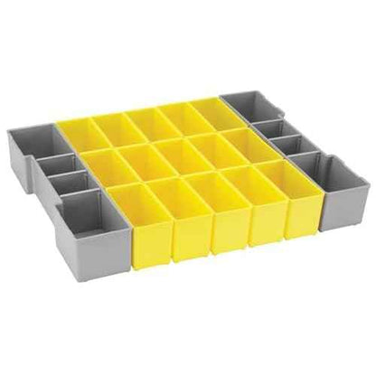 Bosch Bosch ORG1A-YELLOW Organizer Set for L-BOXX-1A, Part of Click and Go Mobile Transport System, 17-Piece