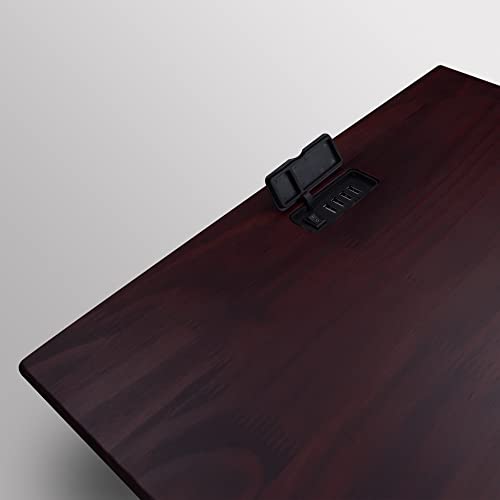 Casual Home Owl Night Stand with USB Port Charging Station and Drawer, 17.5" W x 14.25" D x 24.5" H, Natural Gray