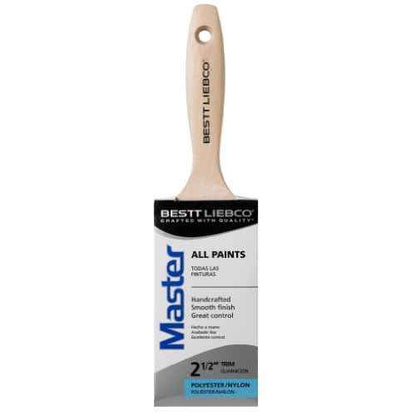 Bestt Liebco 552565400 Master Polyester/Nylon Trim & Wall Brush, 2-1/2 in.