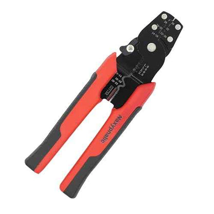 3 in 1 Wire Crimping tool 26-10 AWG with wire stripper,cutter,crimper for insulated,Bare,Heat Shrink connectors.