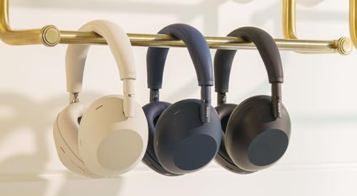 Sony WH-1000XM6 The Best Noise Canceling Wireless Headphones, HD NC Processor QN3, 12 Microphones, Adaptive NC Optimizer, Mastered by Engineers, Studio-Quality, 30-Hour Battery, Black