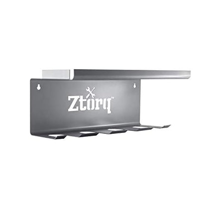 Ztorq Cordless Drill Tool Organizer - Drill holder storage wall mount shelf rack and charging station to optimize garage organization and power tool storage