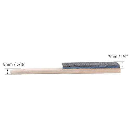 File Card and Brush, 8''File Cleaner Carded, 1 Pack File Card1