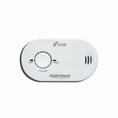 Kidde KN-COB-B-LP Nighthawk Carbon Monoxide Alarm, Battery Operated - 21007268