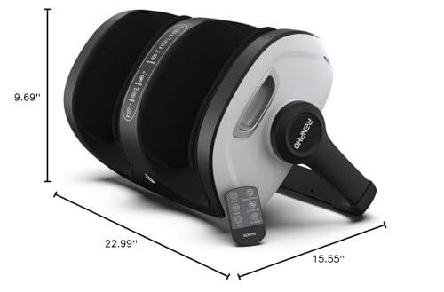 RENPHO Shiatsu Foot Massager with Heat, Foot and Calf Massager Focus on Feet Health, Deep Kneading Massage for Plantar Fasciitis Relief, Fits Size up to 14, Birthday Dad Men